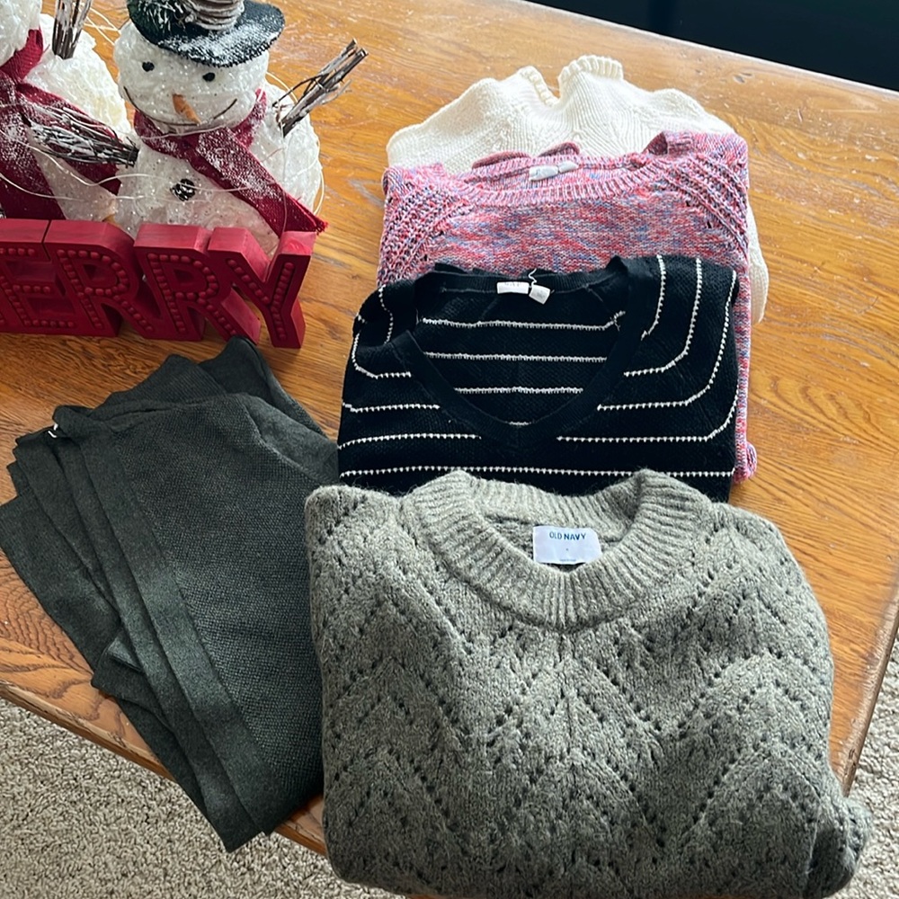 Women’s sweater haul